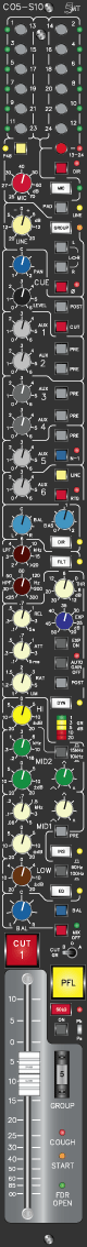 Stereo Input/Group Module CO5-S10