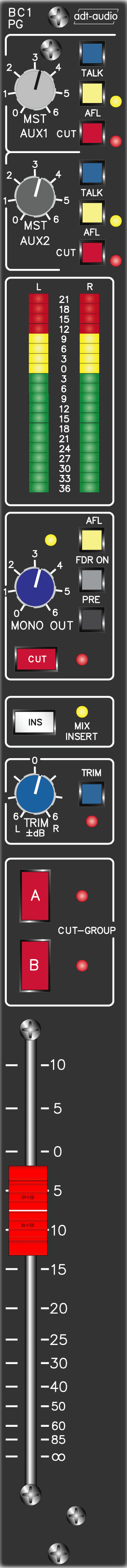 small Format Broadcast Stereo Program Master Module