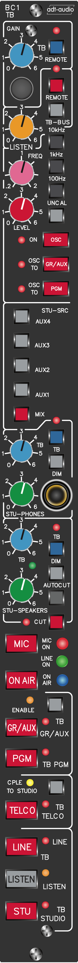 small Format Broadcast Playback - Talkback Module